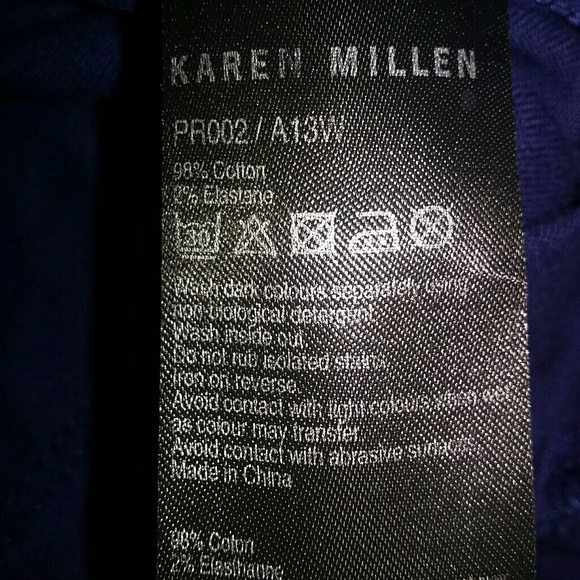 Karen Millen Elastic Waist Side Zip Jeggings - Picture 5 of 5